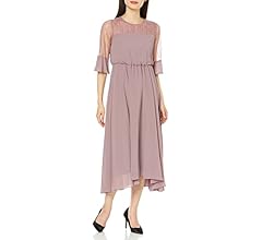 Amazon | [リュクスブリエ] カジュアルパーティードレス レディース
